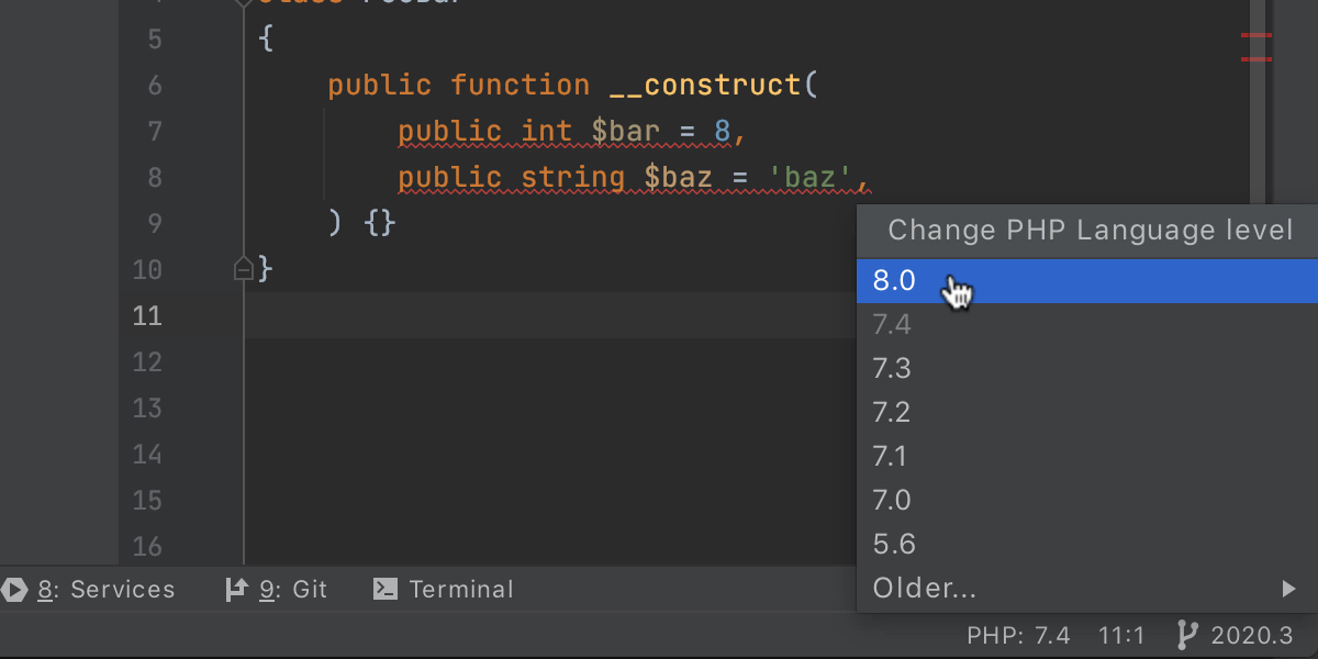 PhpStorm2020.3.3 PhpStorm