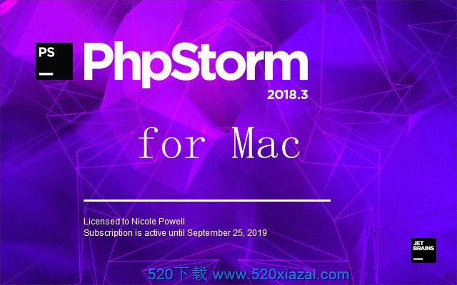 PhpStorm2018.3 for mac PhpStorm激活码