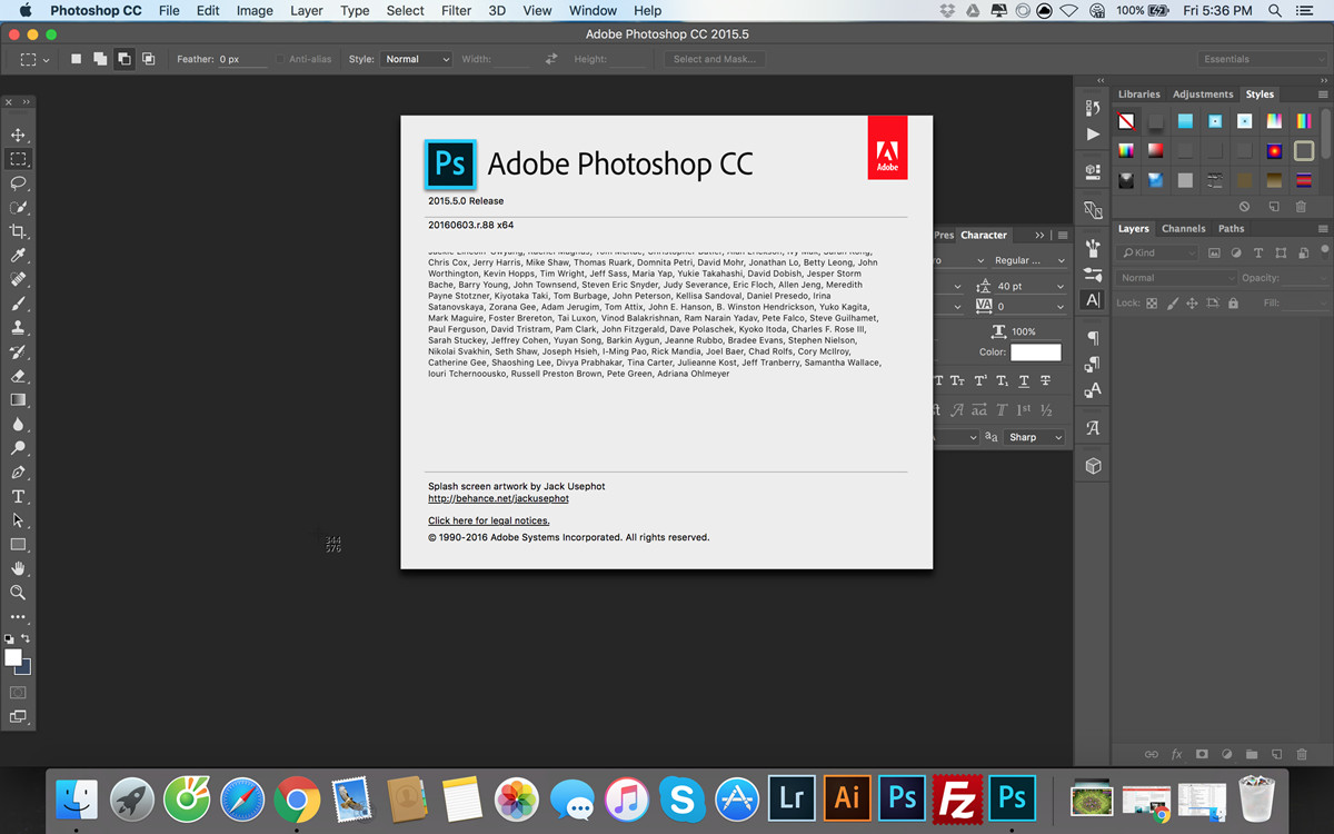 Adobe Photoshop 2018 for Mac 破解特别版免费下载