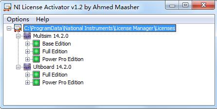 ni circuit design suite14.2 电路设计软件