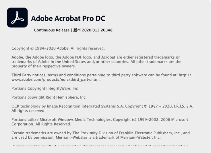 Acrobat PRO DC 2020 for mac 专业特别破免费下载