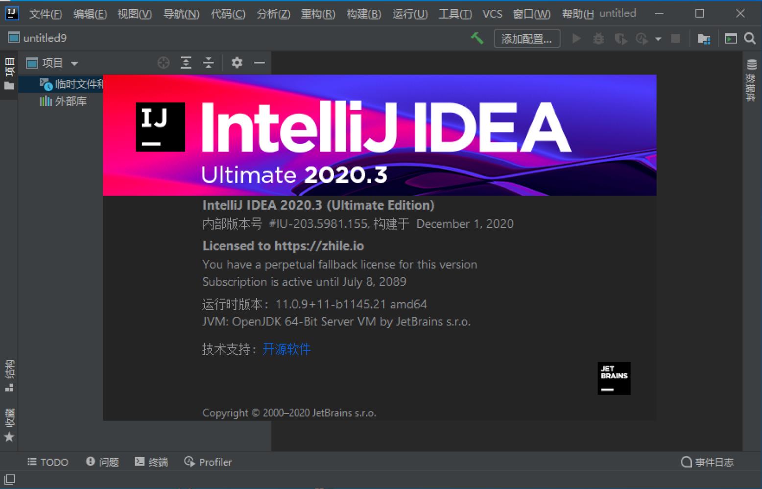 IntelliJ IDEA2021.1.3 Jetbrains IDEA