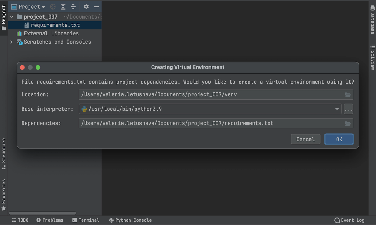 PyCharm2020.3.1 mac Jetbrains