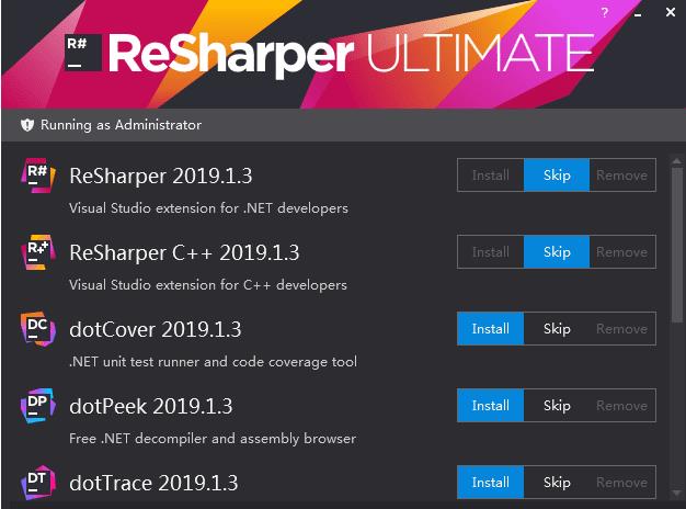 Resharper2019.1 Resharper
