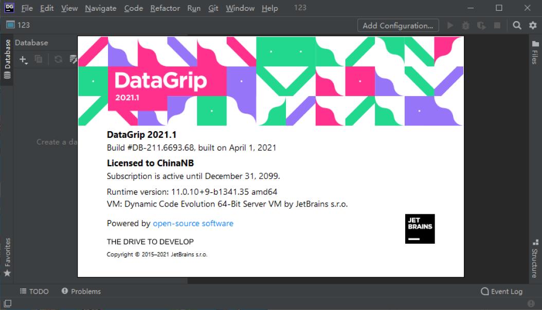 DataGrip2021.1.3破解版 Jetbrains DataGrip