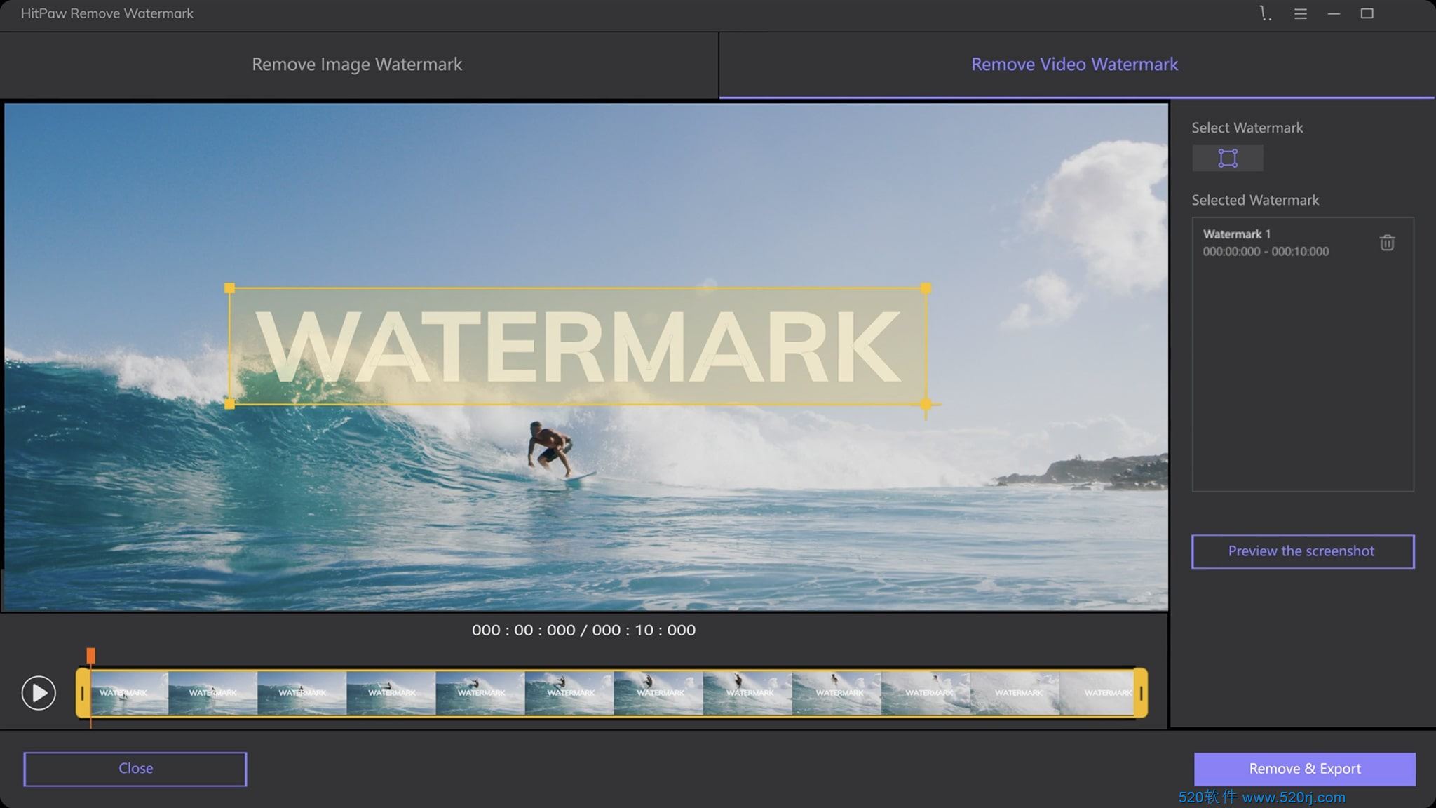 HitPaw Watermark Remover For Mac v2.1.3 从视频和图像中删除水印