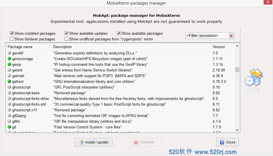 MobaXterm24.1 比putty好用的